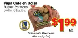 El Super Fresh Russet Potatoes offer