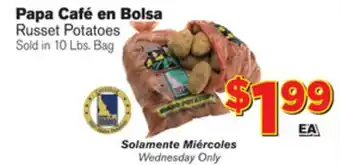 El Super Fresh Russet Potatoes offer