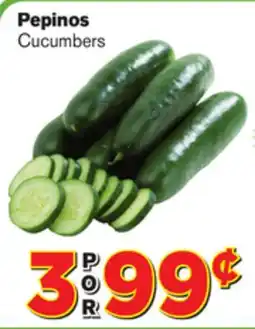 El Super Fresh Cucumbers offer