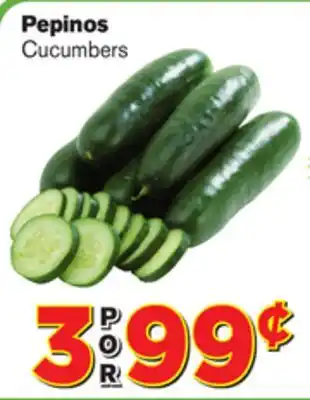El Super Fresh Cucumbers offer