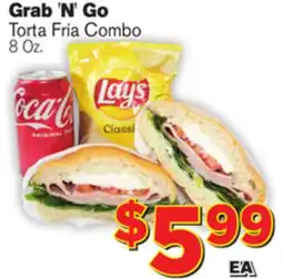 El Super Fresh Grab'N'Go Torta Fría Combo offer