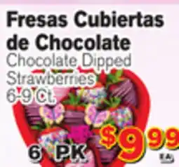 El Super Fresh Chocolate Dipped Strawberries offer