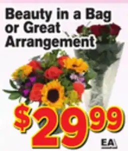 El Super Fresh Beauty in a Bag or Great Arrangement offer