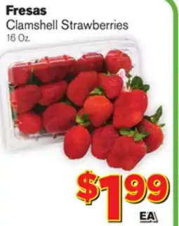 El Super Fresh Strawberries Clamshell offer