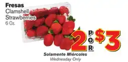 El Super Fresh Clamshell Strawberries offer