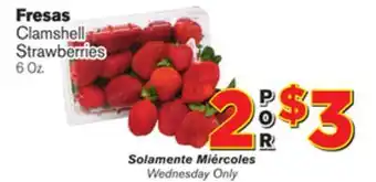 El Super Fresh Clamshell Strawberries offer