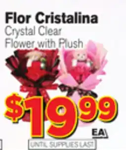 El Super Fresh Crystal Clear Flower with Plush offer