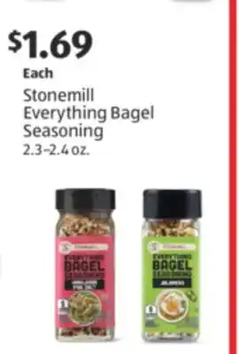 Aldi Stonemill Everything Bagel Seasoning offer