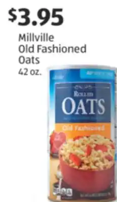 Aldi Millville Old Fashioned Oats offer