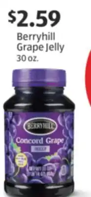 Aldi Berryhill Grape Jelly offer
