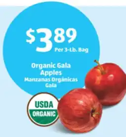 Aldi Organic Gala Apples offer