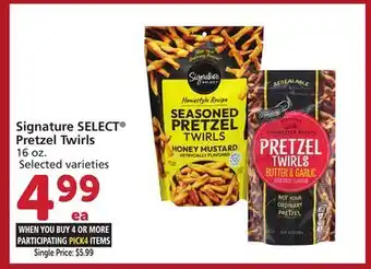 Albertsons Signature SELECT Pretzel Twirls offer