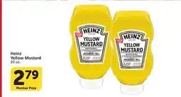 Albertsons Heinz Yellow Mustard offer