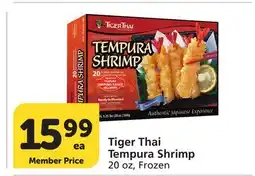 Albertsons Tiger Thai Tempura Shrimp offer