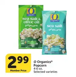 Albertsons O Organics Popcorn offer