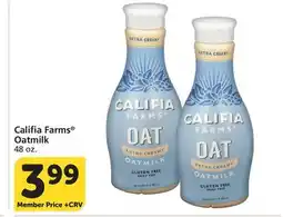 Albertsons Califia Farms Oatmilk offer