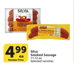 Albertsons Silva Smoked Sausage offer