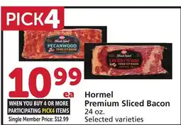Albertsons Hormel Premium Sliced Bacon offer