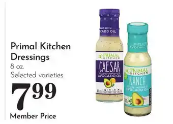 Pavilions Primal Kitchen Dressings offer