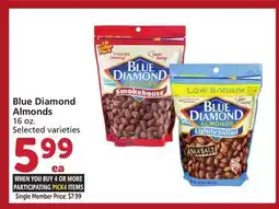 Albertsons Blue Diamond Almonds offer
