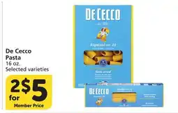 Albertsons De Cecco Pasta offer