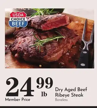 Pavilions Dry Aged Beef Ribeye Steak offer