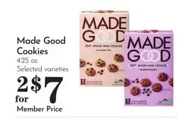 Pavilions Made Good Cookies offer