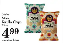 Pavilions Siete Maiz Tortilla Chips offer