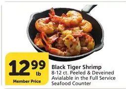Albertsons Black Tiger Shrimp offer