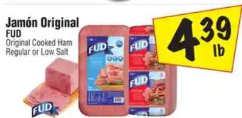 El Super Original Cooked Ham Regular or Low Salt offer