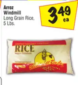 El Super Arroz Windmill Long Grain Rice offer