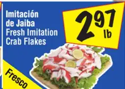 El Super Fresh Imitation Crab Flakes offer