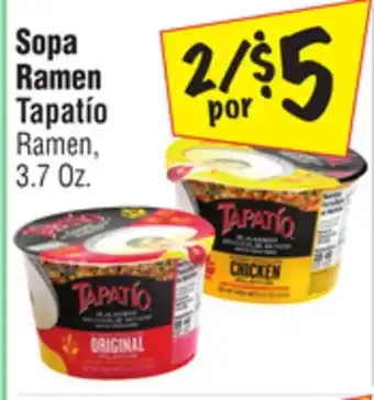 El Super Tapatío Ramen offer
