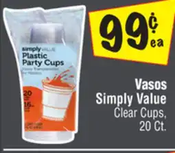 El Super Clear Cups offer