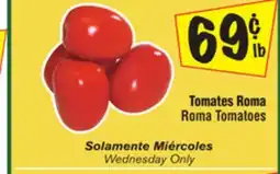 El Super Roma Tomatoes offer