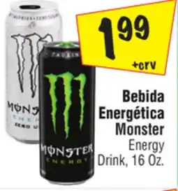 El Super Monster Energy Drink offer