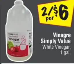 El Super Simply Value White Vinegar offer