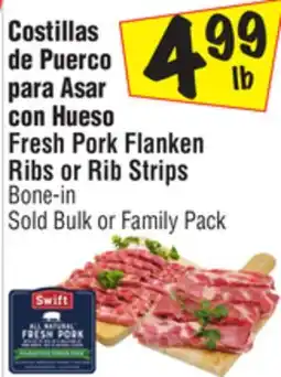 El Super Fresh Pork Flanken Ribs or Rib Strips offer