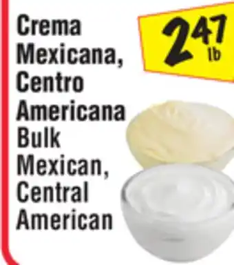 El Super Bulk Mexican, Central American offer