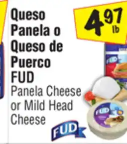 El Super Panela Cheese or Mild Head Cheese offer