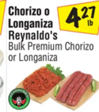 El Super Bulk Premium Chorizo or Longaniza offer