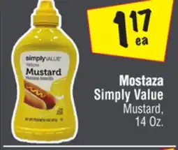 El Super Simply Value Mustard offer
