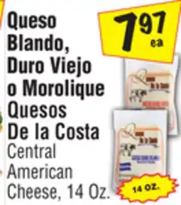 El Super Central American Cheese offer