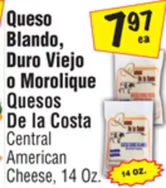 El Super Central American Cheese offer