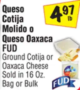 El Super Ground Cotija or Oaxaca Cheese offer