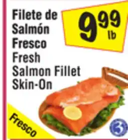 El Super Fresh Salmon Fillet Skin-On offer