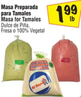 El Super Masa for Tamales offer