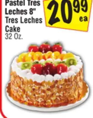 El Super 8 Tres Leches Cake offer