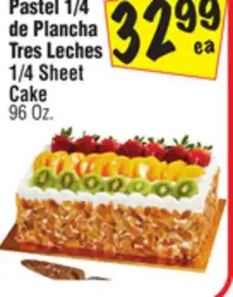 El Super 1/4 Sheet Cake offer