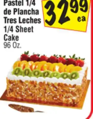 El Super 1/4 Sheet Cake offer